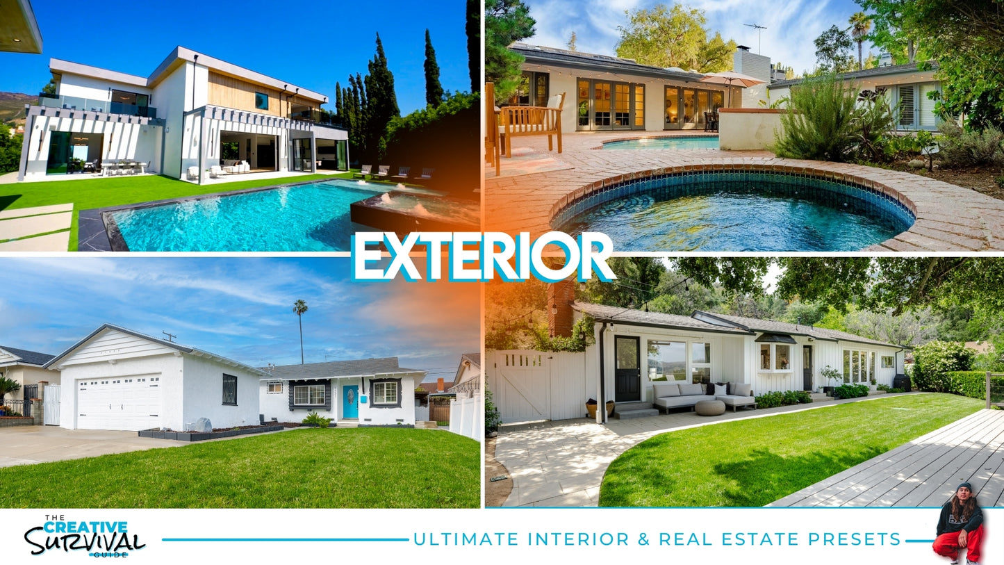 Ultimate HDR Real Estate & Interior Design Bundle Presets by Cole Connor - 15 Presets (Desktop And Mobile)