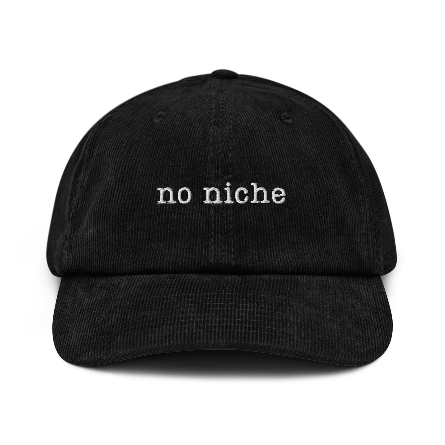 "No Niche" Corduroy Hat