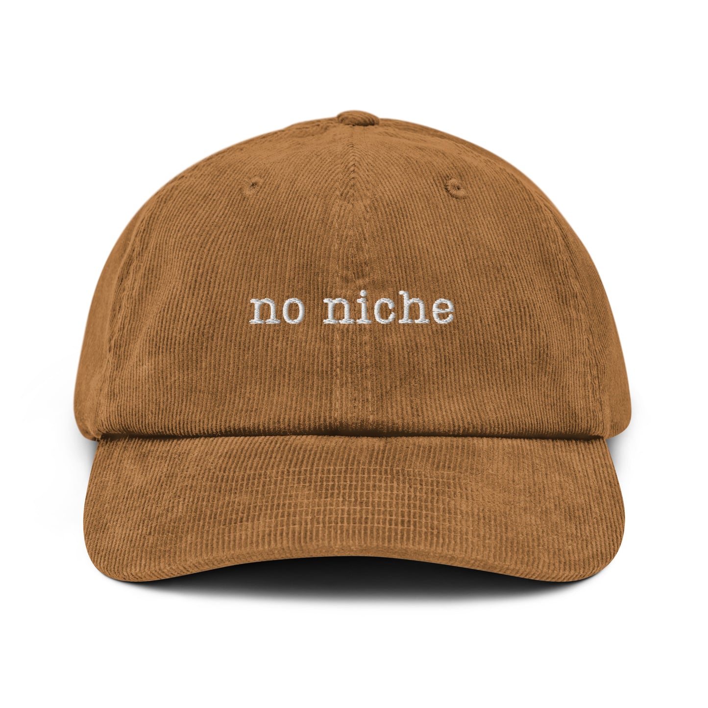 "No Niche" Corduroy Hat