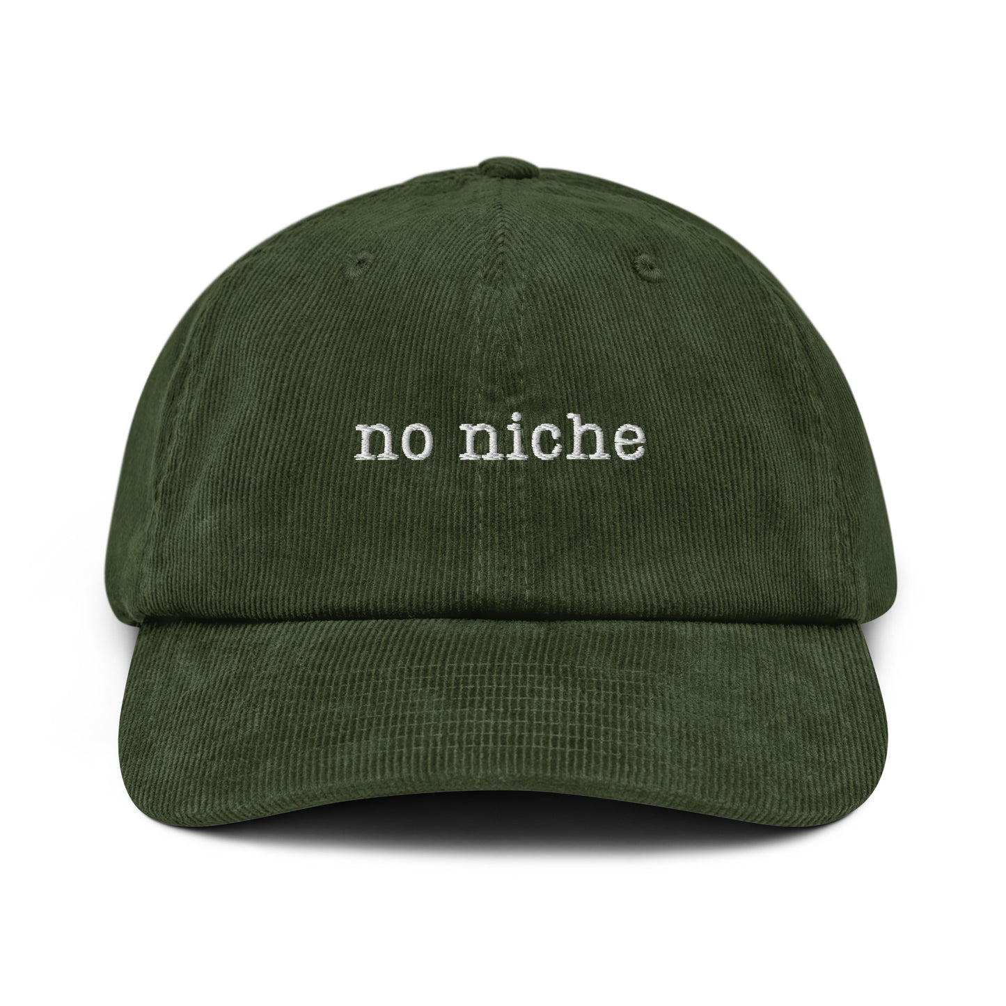"No Niche" Corduroy Hat